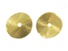 6  Vermeil 12x11.2mm Wafer Beads