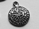 10 x 12 mm Diamond Disk Pendant