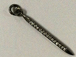 27 x 1.8 mm Spike Pendant