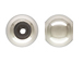 2  Sterling Silver 7mm Smart or Stopper Beads for  2.5mm Thick Bracelets