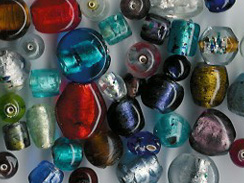 Large Glass India Beads