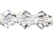 Crystal 3mm Bicone Bead - Thunder Polish Glass Crystal