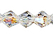 Crystal AB 3mm Bicone Bead - Thunder Polish Glass Crystal