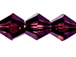 Garnet 3mm Bicone Bead - Thunder Polish Glass Crystal