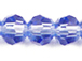 Lt. Sapphire 4mm Round Bead - Thunder Polish Glass Crystal