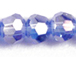 Lt. Sapphire AB 4mm Round Bead - Thunder Polish Glass Crystal