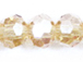 Citrine 4mm Round Bead - Thunder Polish Glass Crystal