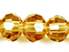 Topaz 4mm Round Bead - Thunder Polish Glass Crystal