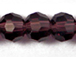 Garnet 4mm Round Bead - Thunder Polish Glass Crystal