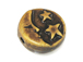 Greek Ceramic Bead Moon/Star (Hole from left to right)