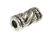 144 - 10.5x5.5mm Tube Bead  Nickel Plated