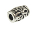 144 - 10.5x7mm Tube Bead  Nickel Plated