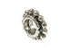 144 - 8mm Daisy Bead  Nickel Plated