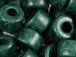 Dark Green - 6x4mm Greek Ceramic Beads