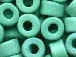 Mint - 6x4mm Greek Ceramic Beads