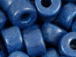 Electric Purple/Blue-  6x4mm Greek Ceramic Beads