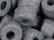 Grey - 6x4mm Greek Ceramic Beads