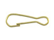 1000 - Lanyard Clasp Brass Plated