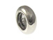 100 - 10mm Rondelle Bead  Nickel Plated