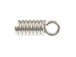 1000 - End-Spring with Loop for 2mm Cord Nickel Finish