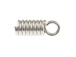 100 - End-Spring with Loop for 2mm Cord  Nickel Plated  (100 pc Pack)