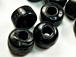 6mm Opaque Black Crow Beads