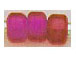 6mm Pink (Translucent) Crow Beads