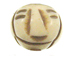 Cream Carved "Face" Bone Bead Strand