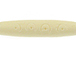 White Carved Bone Bead Strand