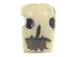 10mm Carved Bone Skull Shape Bead Strand