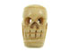 1.25" Carved Bone Skull Shape Bead