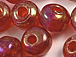 9mm Iridescent Glass Bead (kilo) - Red