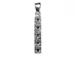 Sterling Silver Marcasite "Stick Pendant" 