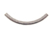 Sterling Silver 5x44mm Medium Design Curved Tubes Bulk Pack of 40 Sterling Silver 5x44mm Medium Design Curved Tubes Bulk Pack of 40