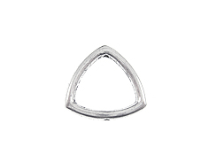 Triangle Pewter Bead Frame