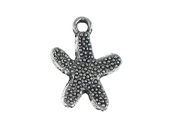 Medium Starfish Pewter Pendant