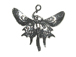 Pewter Butterfly Mermaid Pendant