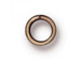 100 - TierraCast JUMP RING 5.5mm 20 Gauge Round Oxidized Brass