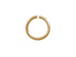 100 - TierraCast JUMP RING 5.5mm 20 Gauge Round Gold Plated