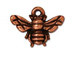 10 - TierraCast Pewter Antique Copper Plated Honeybee