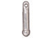 10 - TierraCast Pewter Bead Bar 0.5 inch, Bright Rhodium Plated
