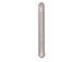 10 - TierraCast Pewter Bead Bar 1 inch, Bright Rhodium Plated