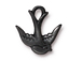 10 - TierraCast Pewter CHARM Swallow, Black Finish