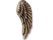 5 - TierraCast Pewter DROP Wing, Oxidized Brass 