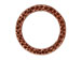 10 - TierraCast Pewter LINK Large Round Hammered Ring, Antique Copper Plated