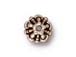 20 - TierraCast Pewter BEAD CAP Tiffany Antique Silver Plated