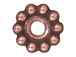 20 - TierraCast Pewter BEAD Daisy, Antique Copper Plated