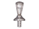 10 - TierraCast Pewter BAIL Nouveau , Rhodium Plated