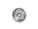 10 - TierraCast Pewter Rivet Bead Cap Bright Rhodium Plated