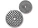 10 - TierraCast Round Woven Disk Embellishment Antique Pewter Plated